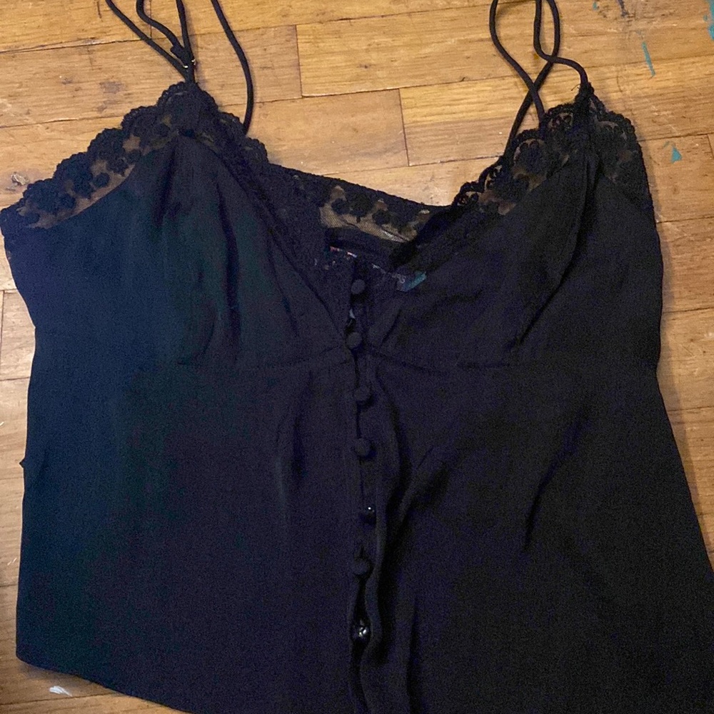 NEVER WORN Urban Outfitters black blouse large